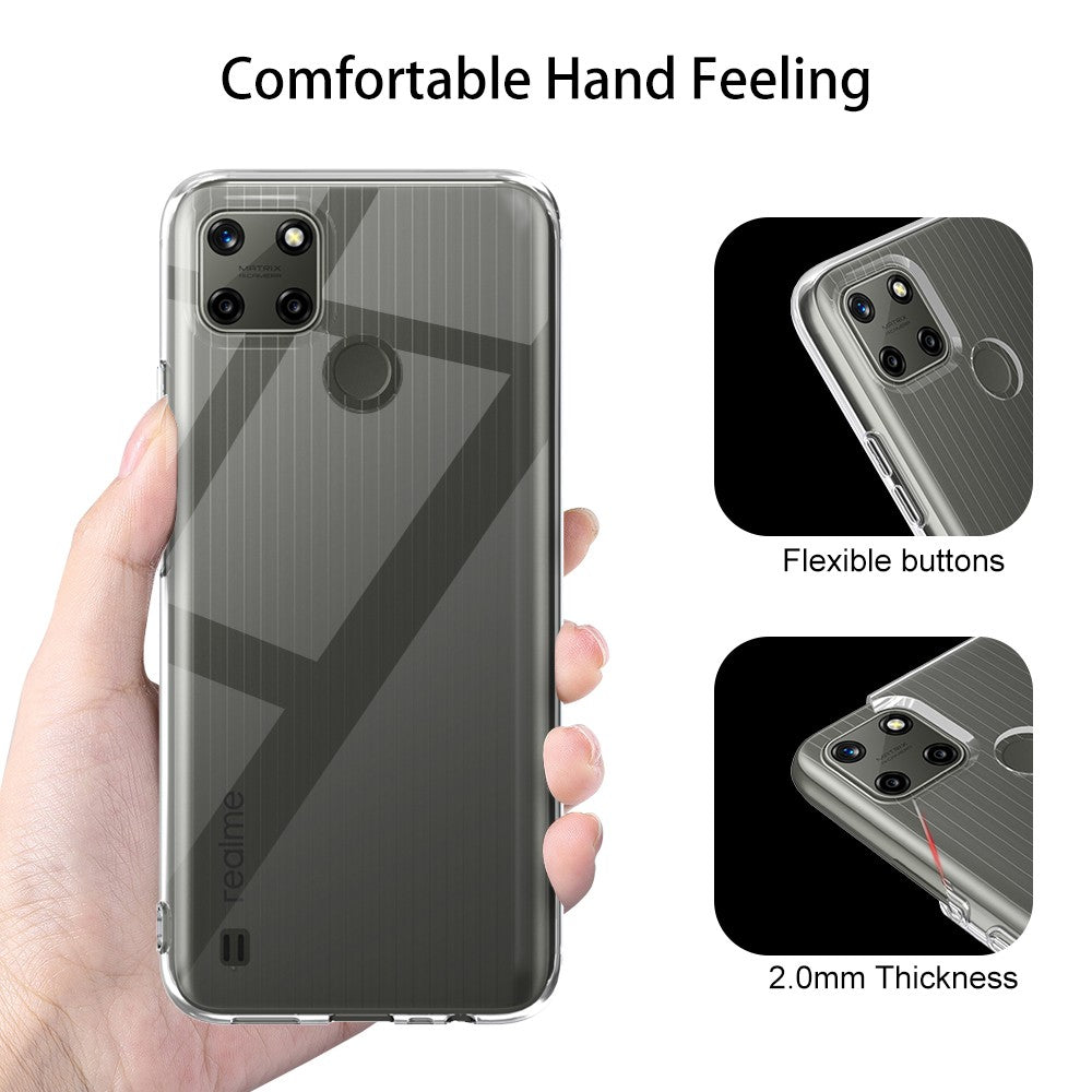Silicone Transparente 2.0 TPU - Realme C21Y