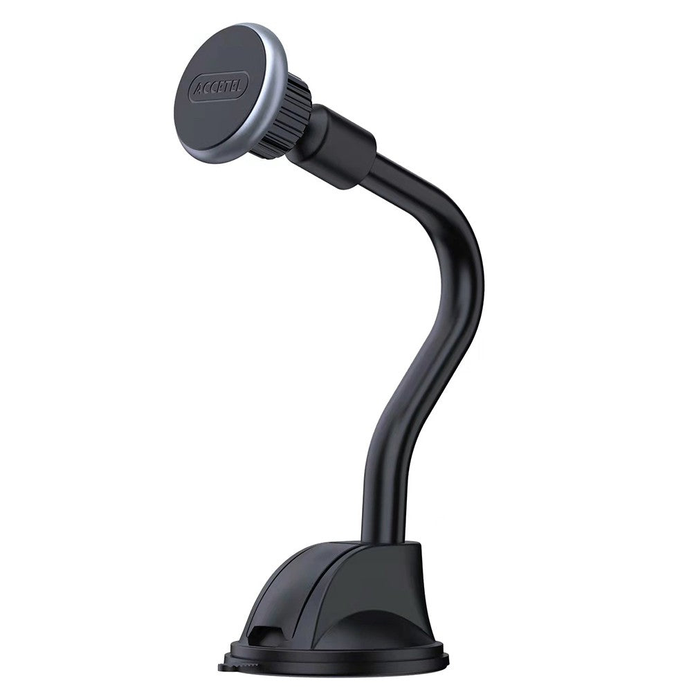 Suporte Magnético para Carro 360º Ventosa Giratória de Pescoço Longo - Cinza Espacial - Default Title