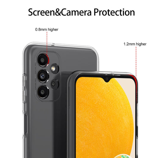 Silicone Transparente 2.0 TPU - Samsung Galaxy A13 4G (Proteção de Lente)