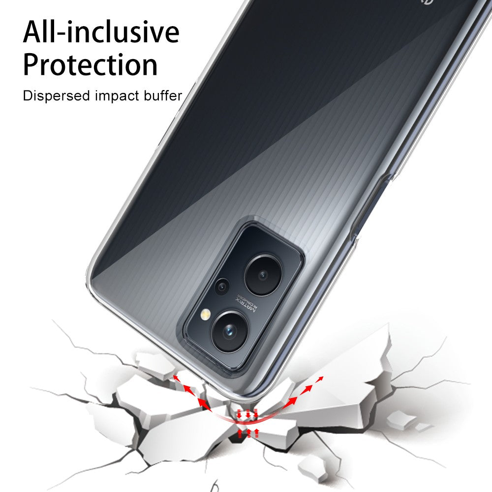 Silicone Transparente 2.0 TPU - Oppo A76 / Realme 9i