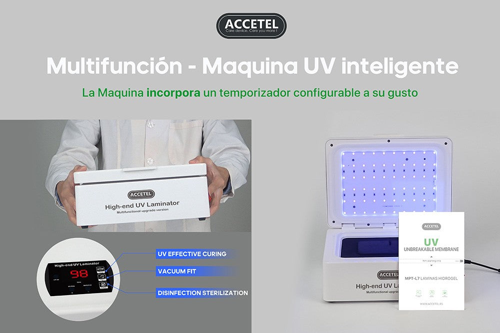 MPT-UVM Máquina UV Inteligente