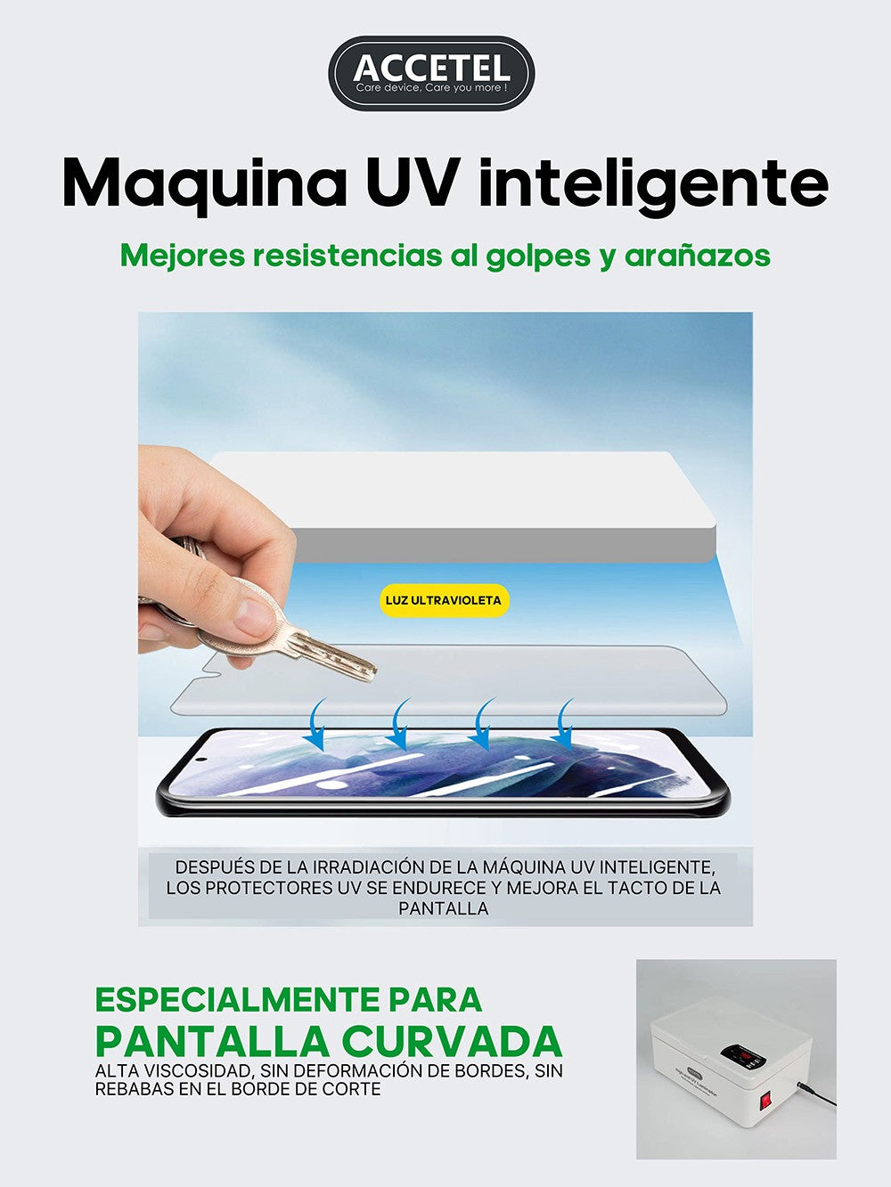 MPT-UVM Máquina UV Inteligente