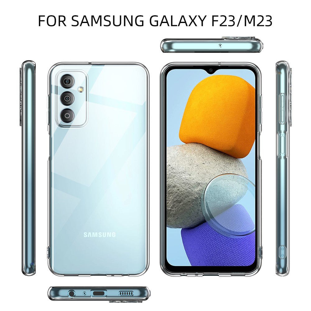 Silicone Transparente 2.0 TPU - Samsung Galaxy M23 5G (Proteção de Lente)