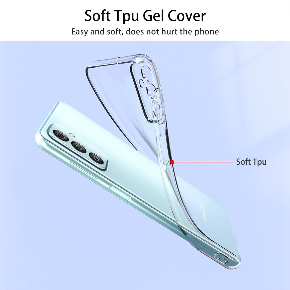 Silicone Transparente 2.0 TPU - Samsung Galaxy M23 5G (Proteção de Lente)