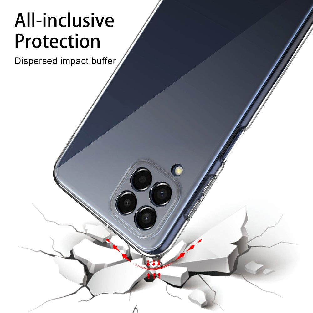 Silicone Transparente 2.0 TPU - Samsung Galaxy M33 5G (Proteção de Lente)