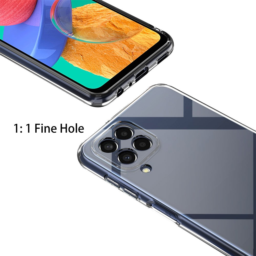 Silicone Transparente 2.0 TPU - Samsung Galaxy M33 5G (Proteção de Lente)