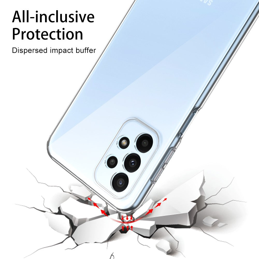 Silicone Transparente 2.0 TPU - Samsung Galaxy A23 4G (Proteção de Lente)