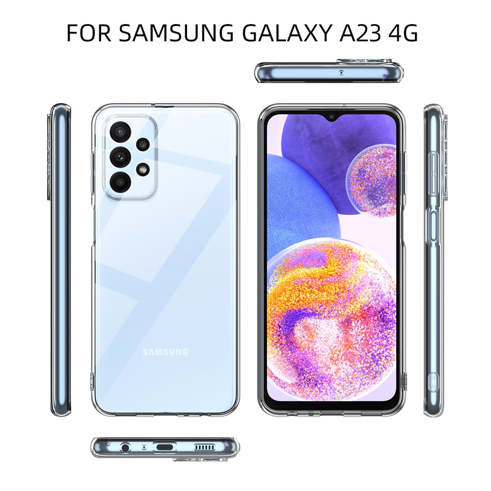 Silicone Transparente 2.0 TPU - Samsung Galaxy A23 4G (Proteção de Lente)