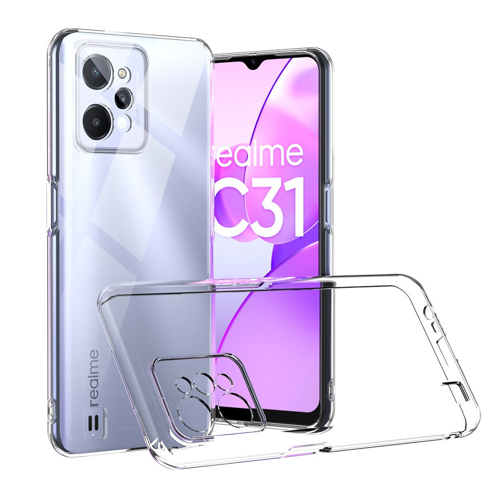 Silicone Transparente 2.0 TPU - Realme C31 (Proteção de Lente) - Default Title