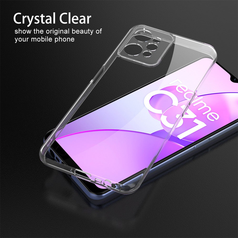 Silicone Transparente 2.0 TPU - Realme C31 (Proteção de Lente)