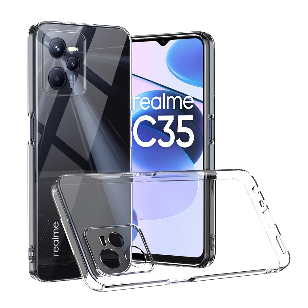 Silicone Transparente 2.0 TPU - Realme C35 (Proteção de Lente) - Default Title