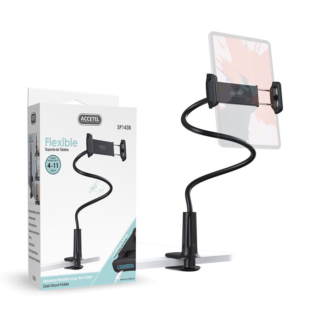 Suporte Universal para Celular ou Tablet para Mesa - Preto