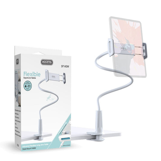 Suporte Universal para Celular ou Tablet para Mesa - Branco