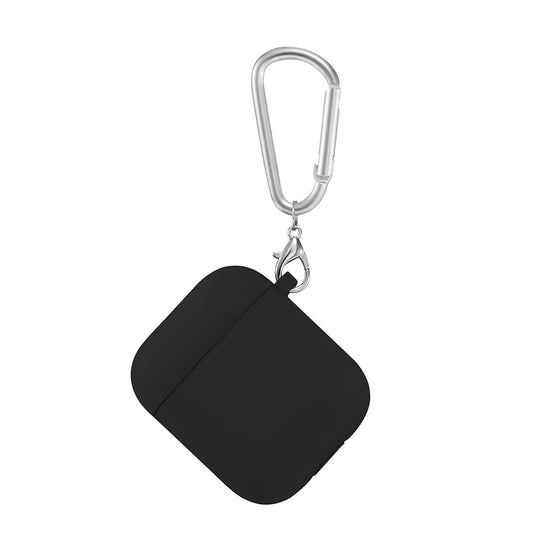 Capa Protetora de Silicone para AirPods 1/2 - Preto