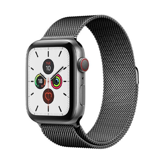 Correia de Metal para Apple Watch 42/44/45/46/49mm - Cinza