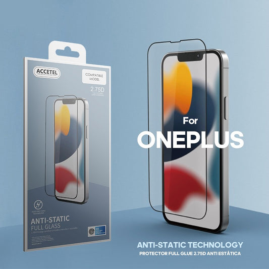 Protetor Antiestático Full Glue 2.75D One Plus Nord CE 2 5G Preto
