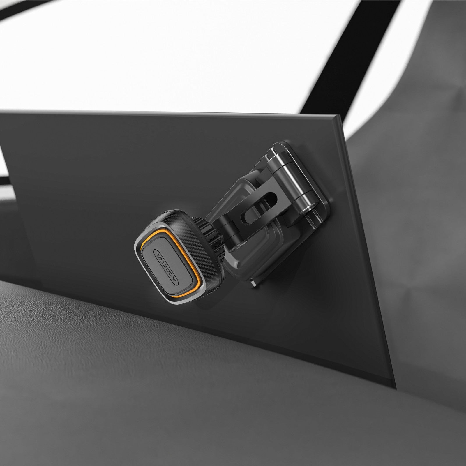 Suporte de Telefone para Carro Adesivo Universal para Painel com Suporte Magnético (Especialmente para Modelos Tesla)