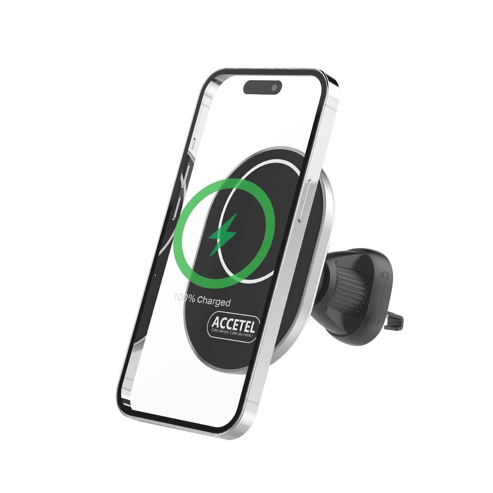 Suporte Magnético Universal para Carro com Carregamento Sem Fio de 15W - Default Title