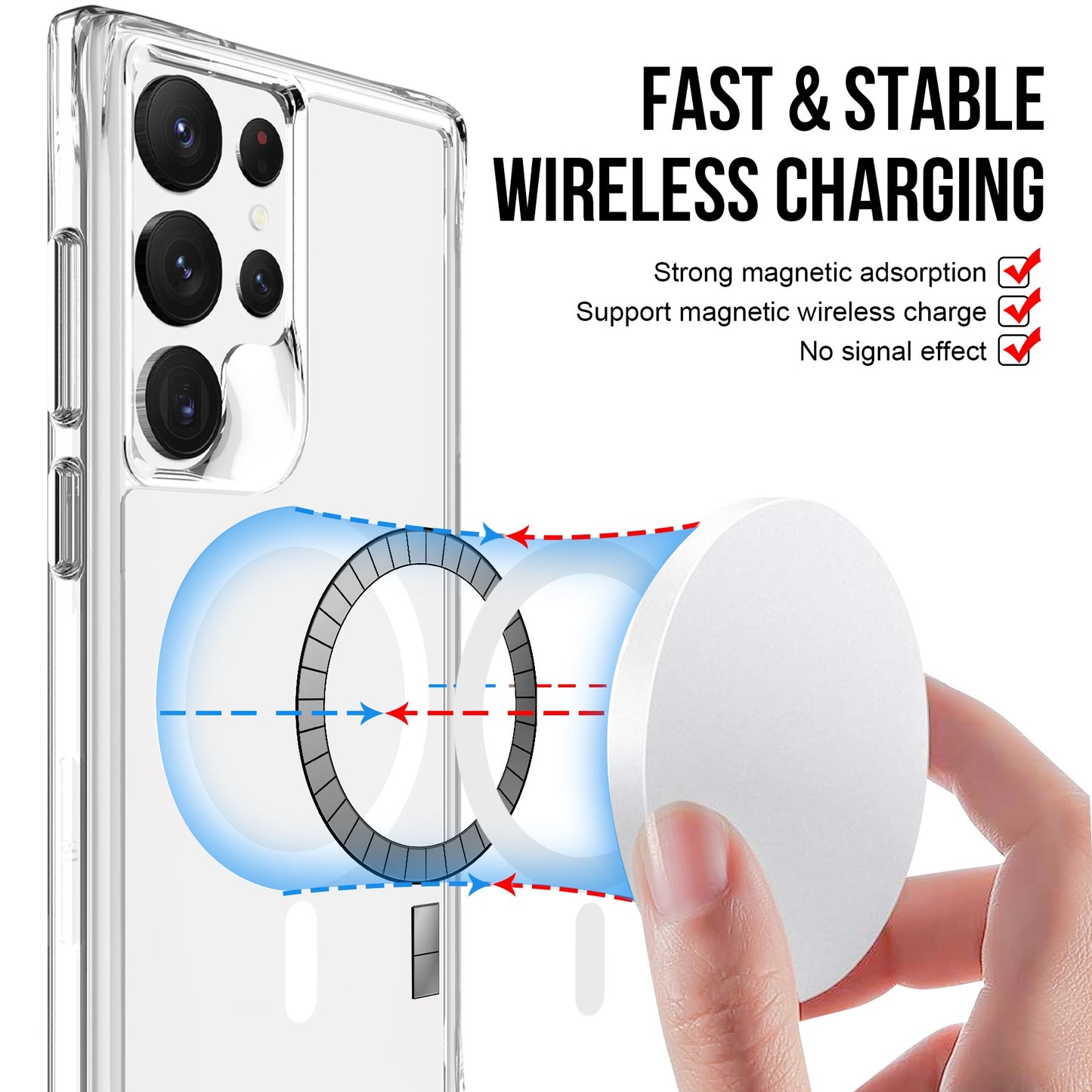 Capa Anti-Choque Reforçada - Samsung Galaxy S23Ultra 5G (Magsafe)