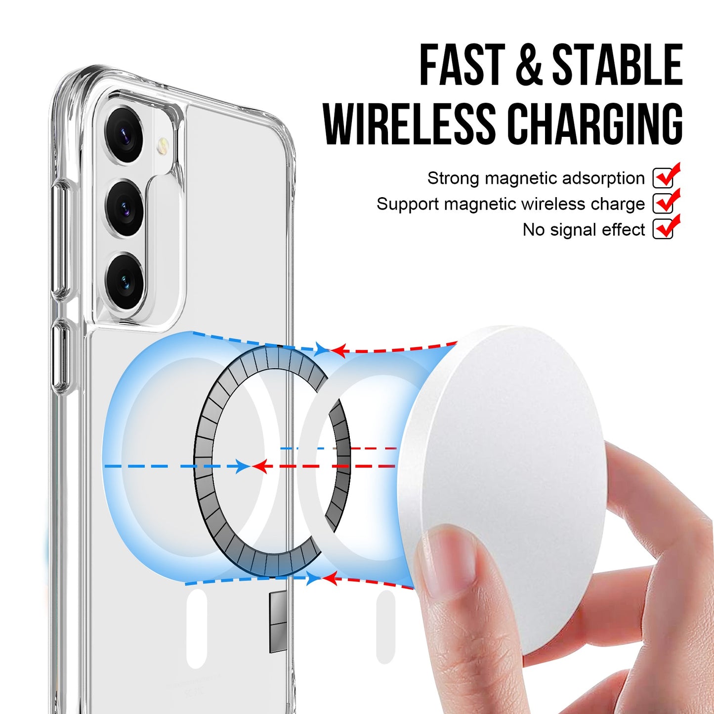 Capa Anti-Choque Reforçada - Samsung Galaxy S23 5G (Magsafe)