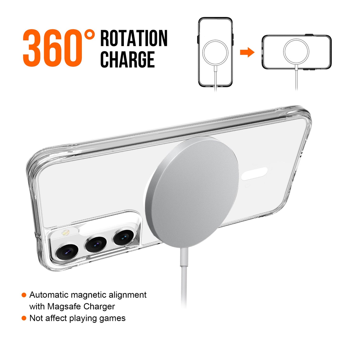 Capa Anti-Choque Reforçada - Samsung Galaxy S23 5G (Magsafe)