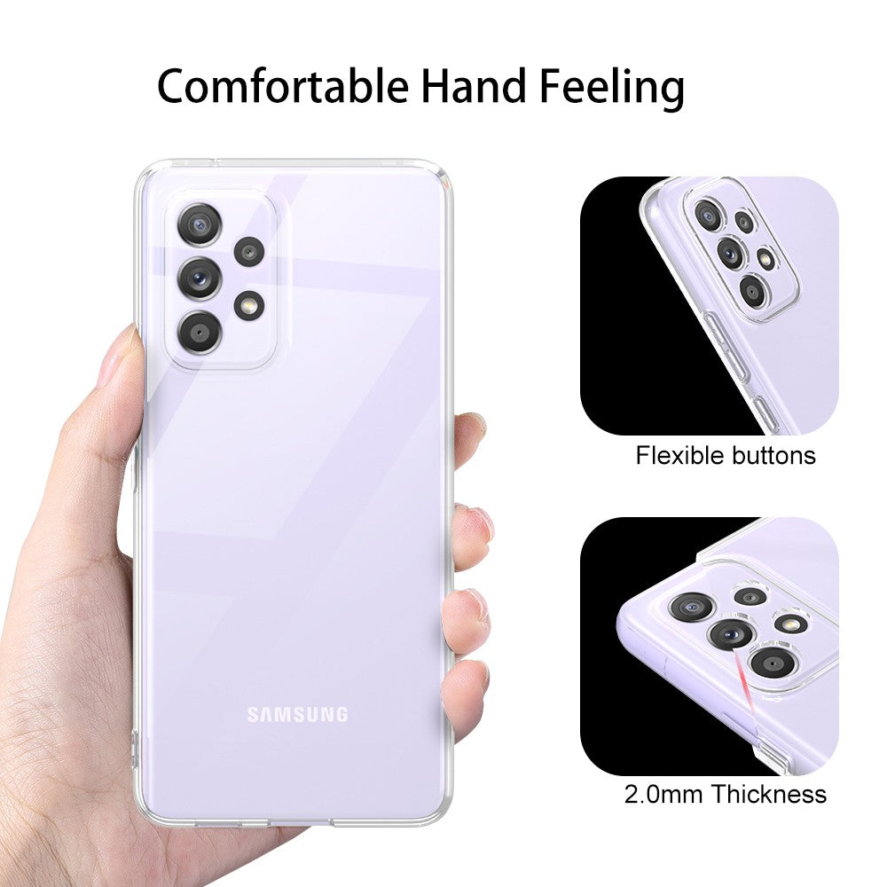 Silicone Transparente 2.0 TPU - Samsung Galaxy A54 4G/5G (Proteção de Lente)