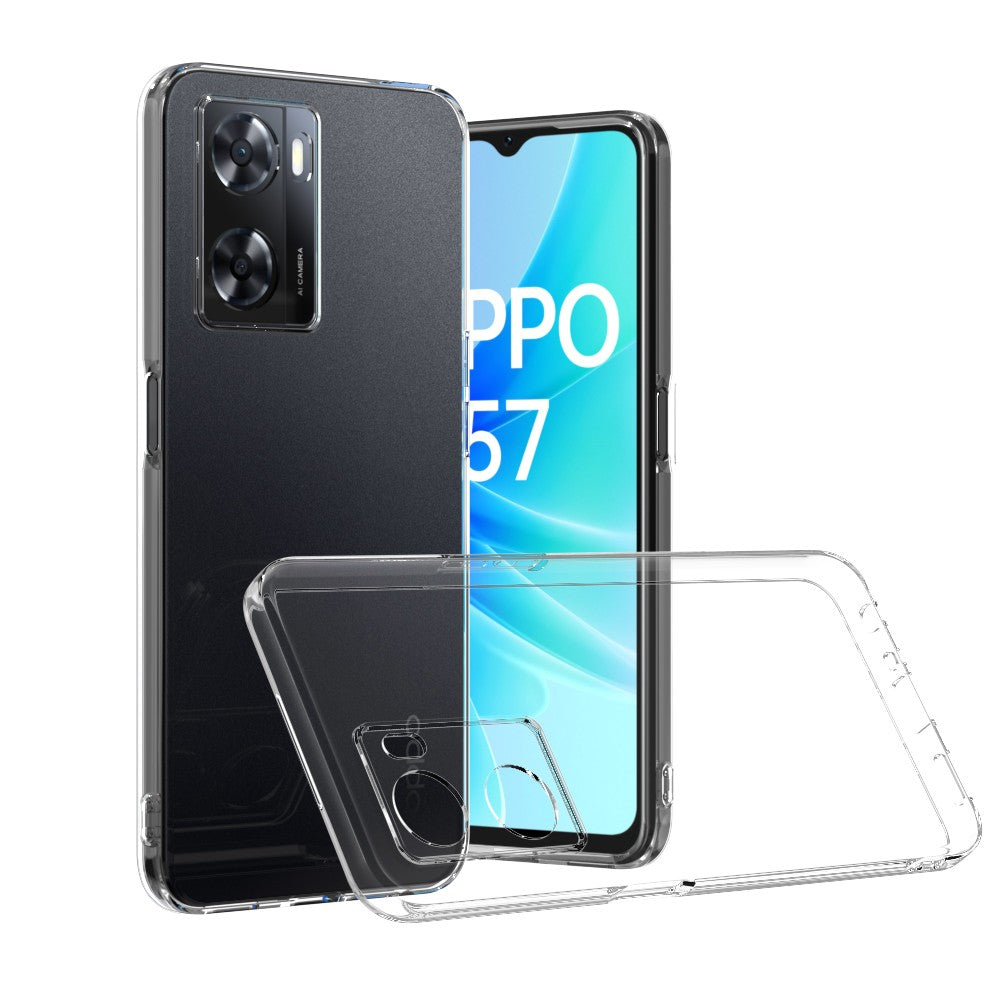 Silicone Transparente 2.0 TPU - Oppo A57 / A57S (Proteção de Lente) - Default Title