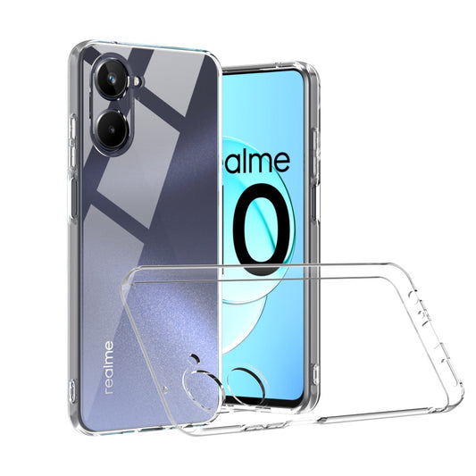 Silicone Transparente 2.0 TPU Realme 10 (Proteção de Lente)