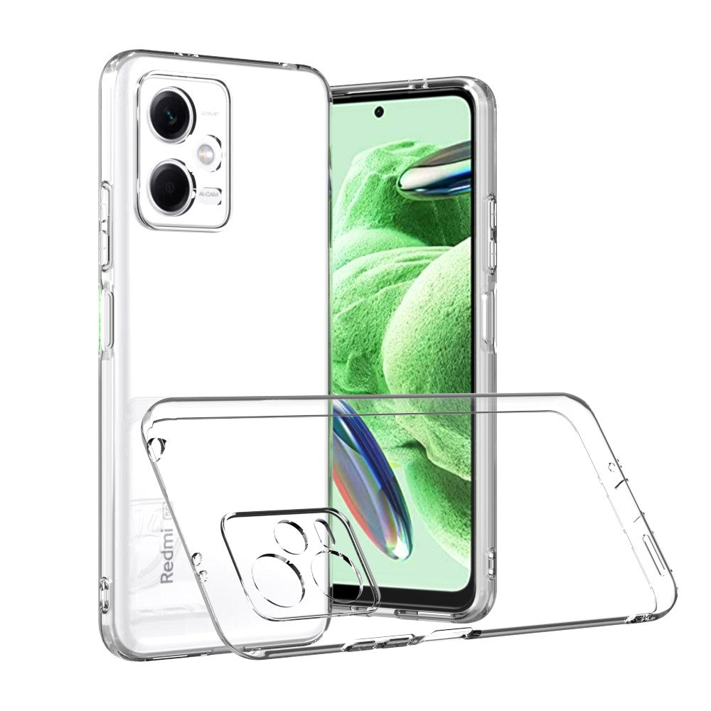 Silicone Transparente 2.0 TPU Xiaomi Redmi Note 12 5G (Proteção de Lente)