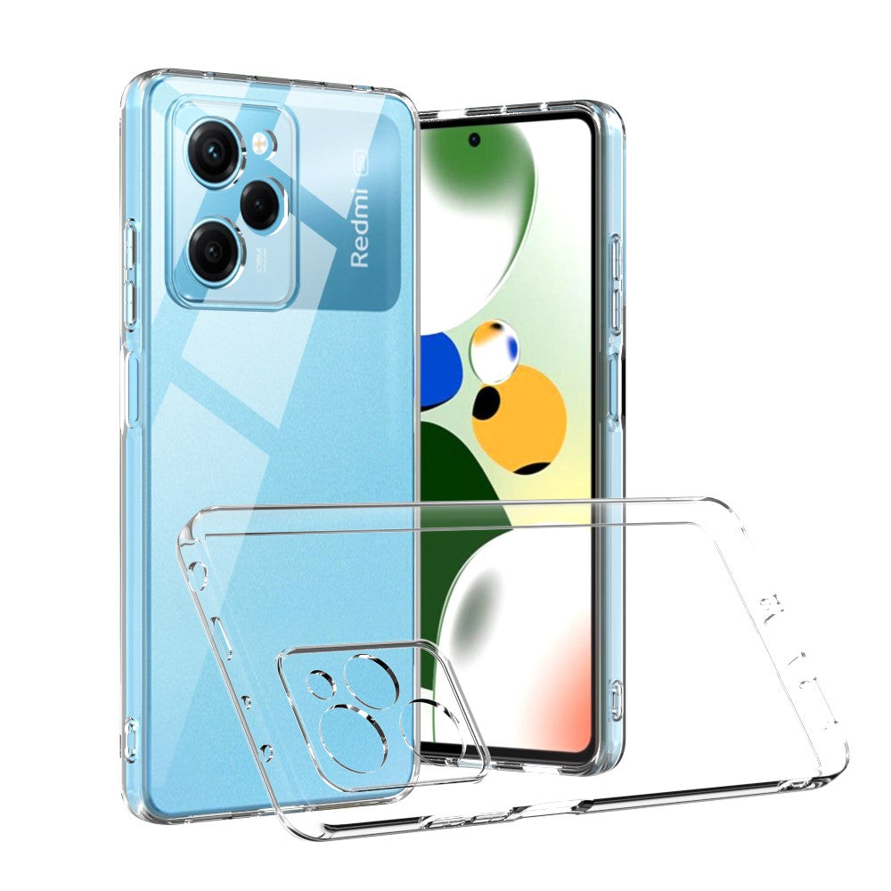 Silicone Transparente 2.0 TPU Xiaomi Poco X5 Pro 5G (Proteção de Lente)