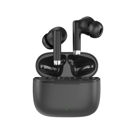 Auscultadores TWS Sem Fio Duplo Earpod Touch BTS 5.3 Preto - Default Title