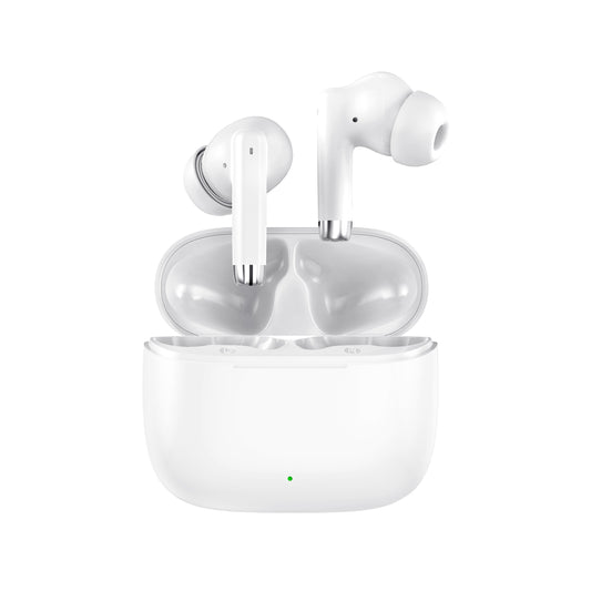 Auscultadores TWS Sem Fio Duplo Earpod Touch BTS 5.3 Branco - Default Title