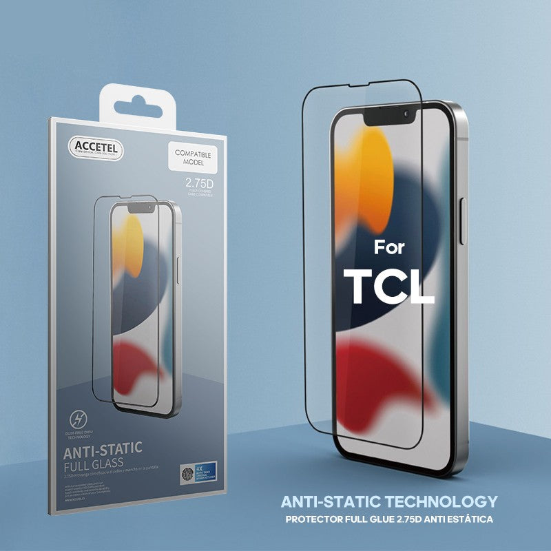 Protetor Antiestático Full Glue 2.75D TCL 40R 5G Preto