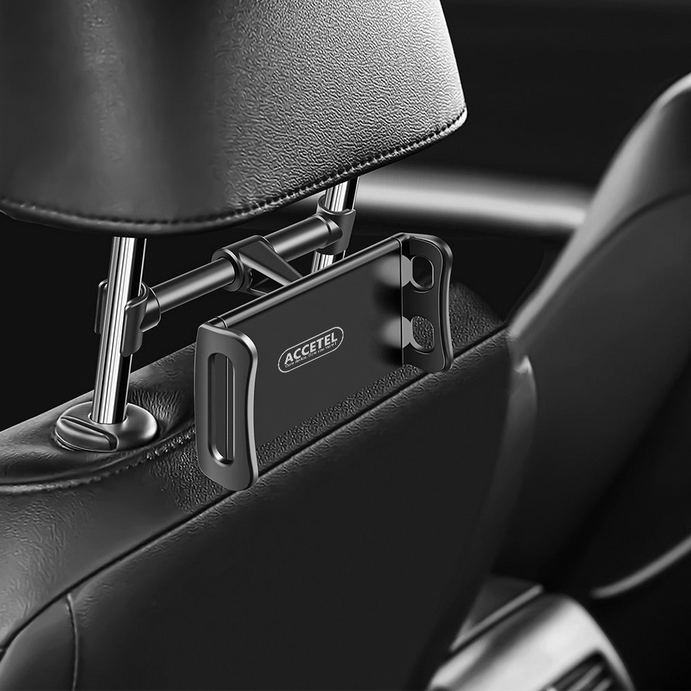 Suporte para Encosto de Cabeça Tablet e Celular Max. 12.9" - Preto