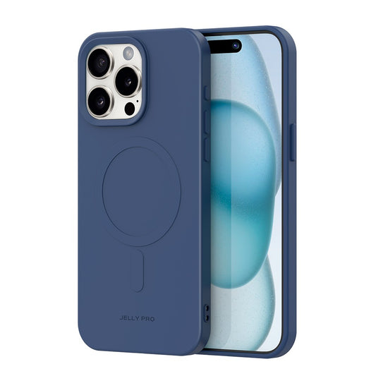 Capa Jelly Pro com Magsafe - iPhone 15 Pro 6.1" - Azul Marinho