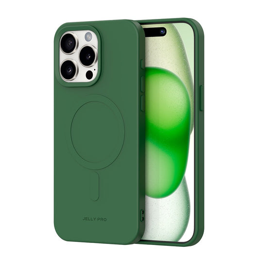 Capa Jelly Pro com Magsafe - iPhone 15 Pro Max 6.7" - Verde Militar