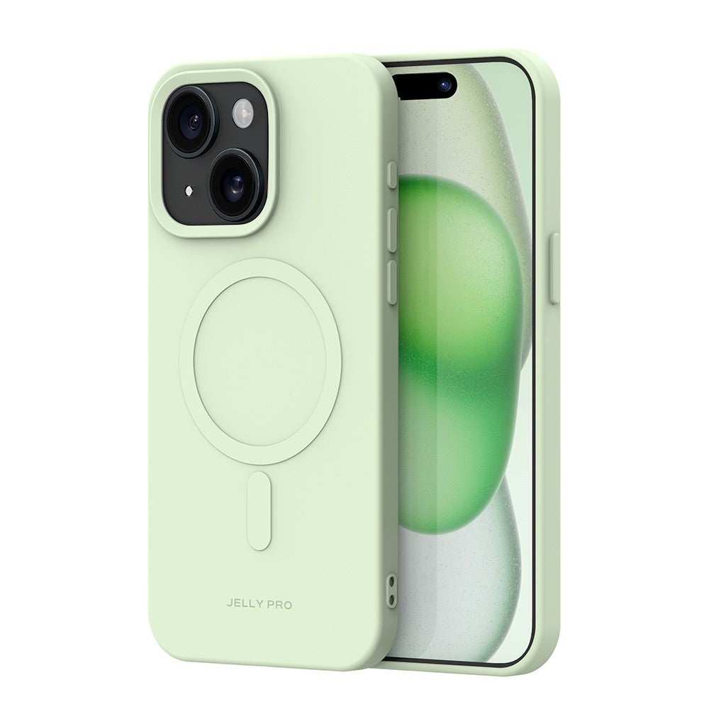 Capa Jelly Pro com Magsafe - iPhone 15 6.1" - Verde Claro