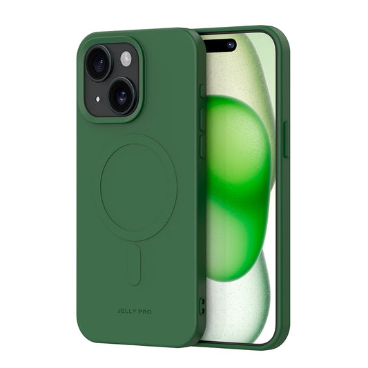 Capa Jelly Pro com Magsafe - iPhone 15 Plus 6.7" - Verde Militar