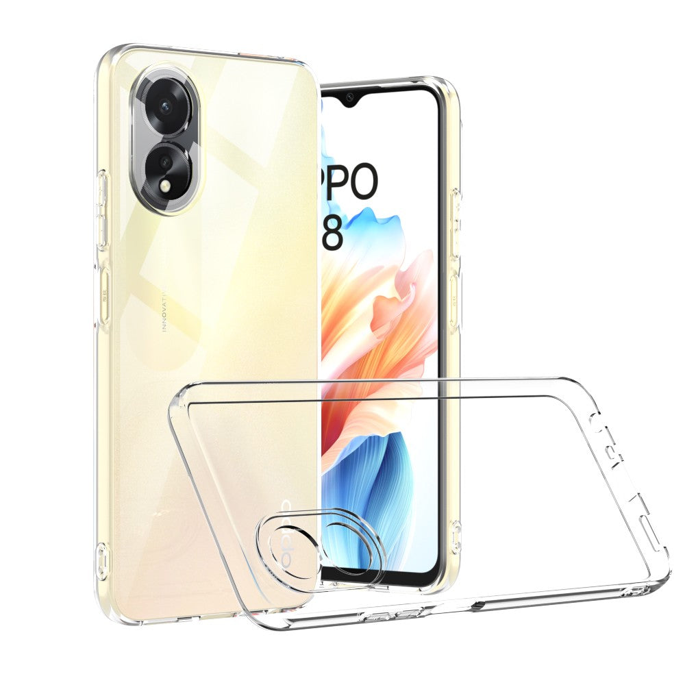 Silicone Transparente 2.0 TPU - Oppo A38 4G / A18 (Proteção de Lente) - Default Title