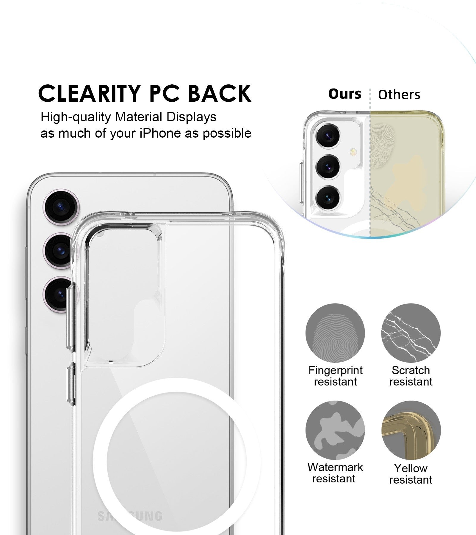 Capa Anti-Choque Reforçada - Samsung Galaxy S24+ 5G (Magsafe)