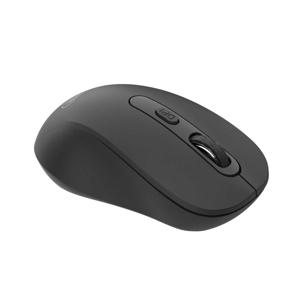Mouse Sem Fio 2.4GHZ 800/1200/1600 DPI 6 Botões - Preto
