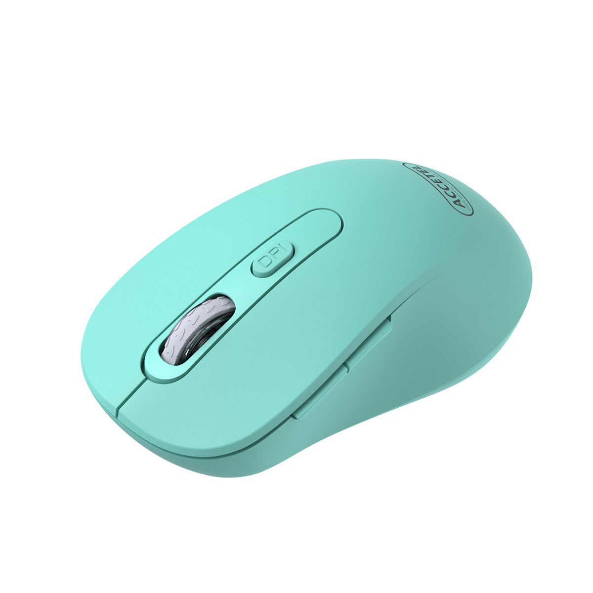 Mouse Sem Fio 2.4GHZ 800/1200/1600 DPI 6 Botões - Turquesa