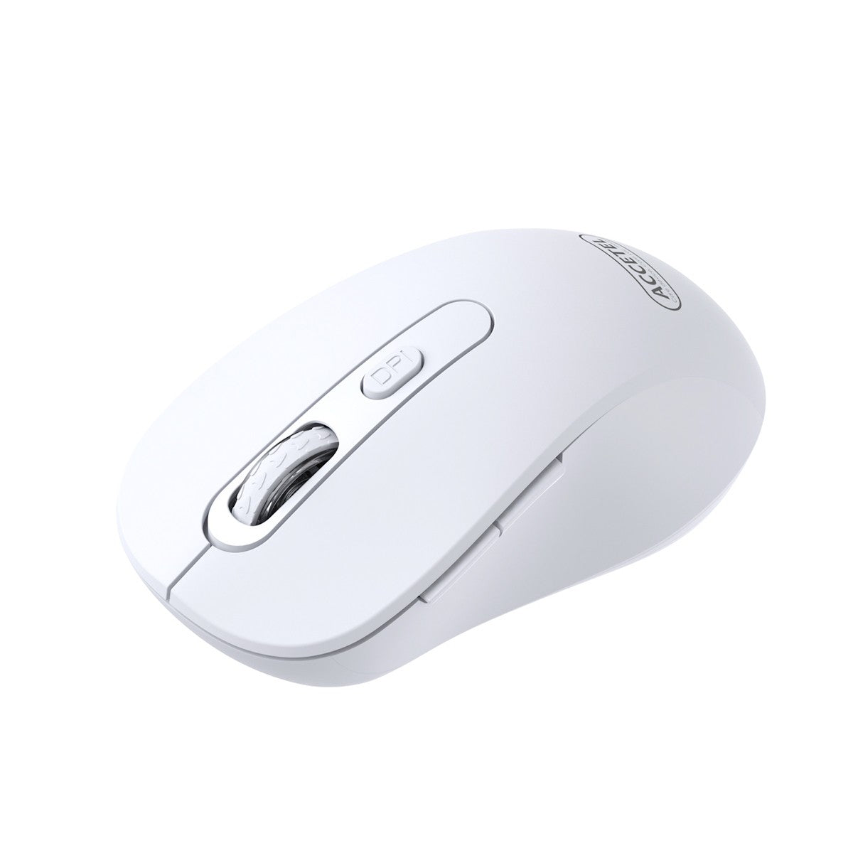 Mouse Sem Fio 2.4GHZ 800/1200/1600 DPI 6 Botões - Branco