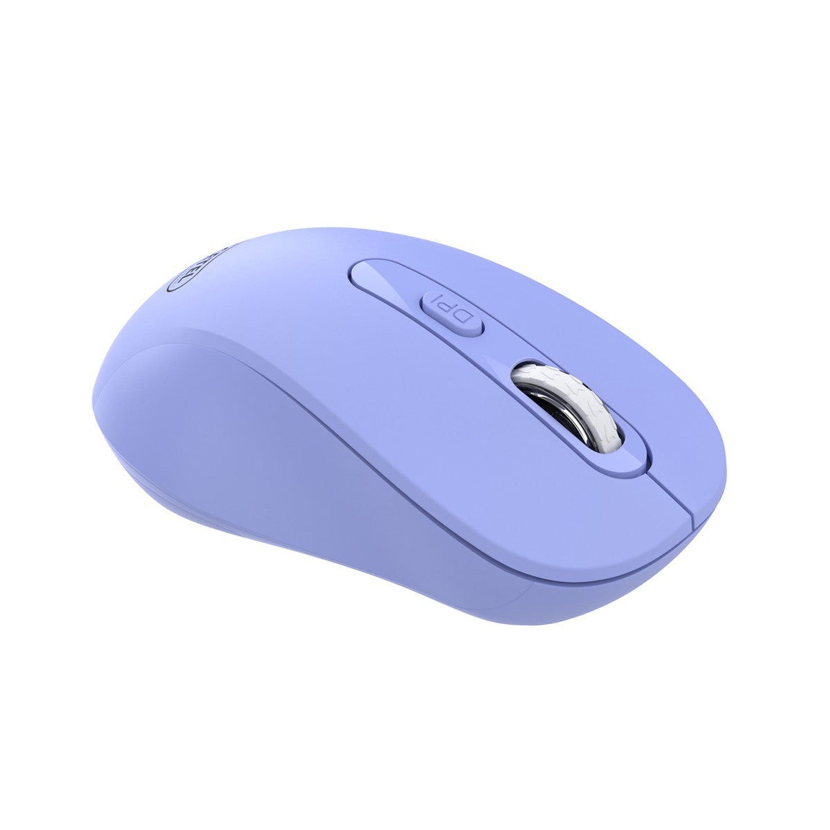 Mouse Sem Fio 2.4GHZ 800/1200/1600 DPI 6 Botões - Roxo