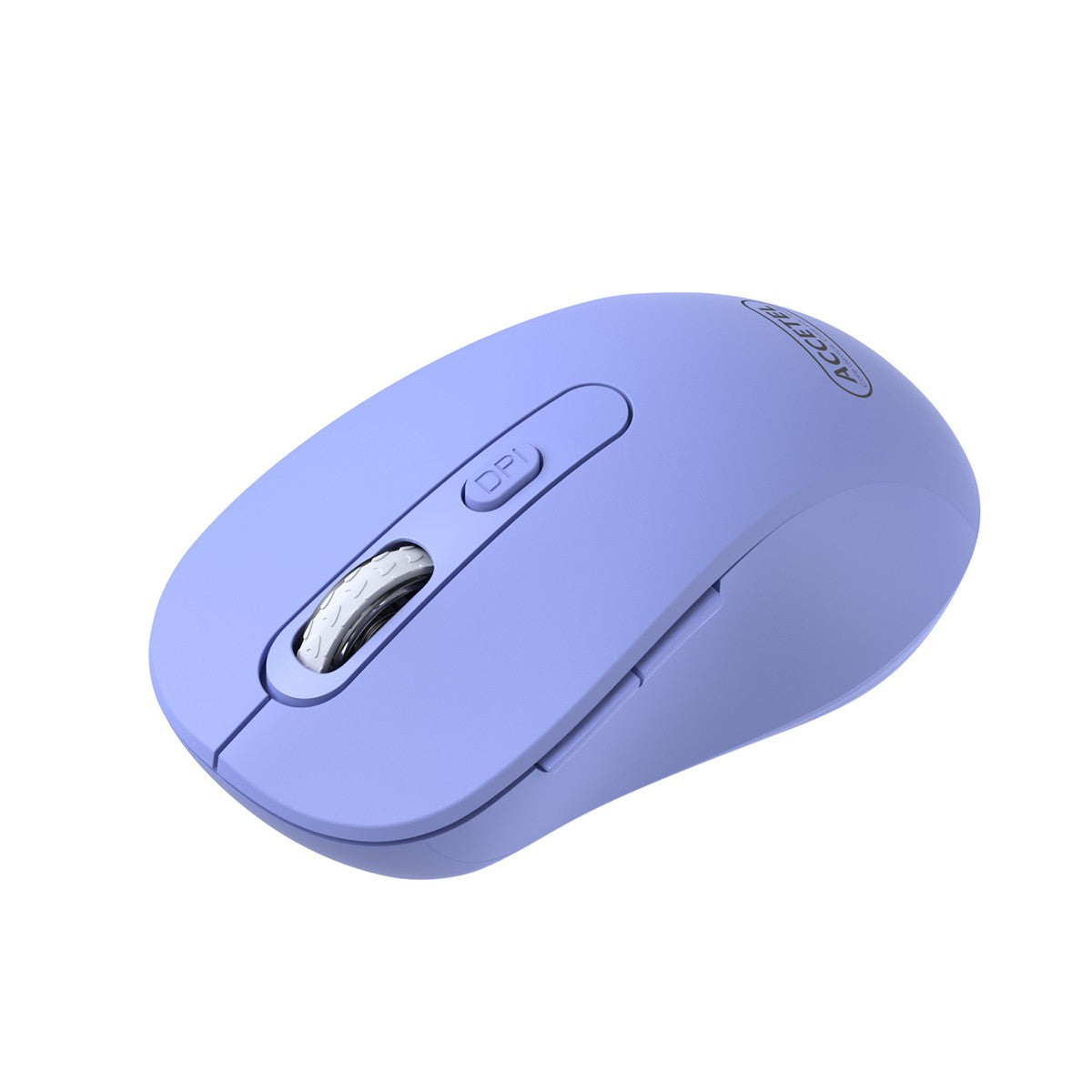 Mouse Sem Fio 2.4GHZ 800/1200/1600 DPI 6 Botões - Roxo