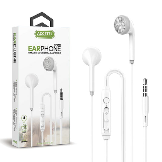 Auscultadores Estéreo 3.5mm com Microfone Multifuncional 1.2M - Default Title
