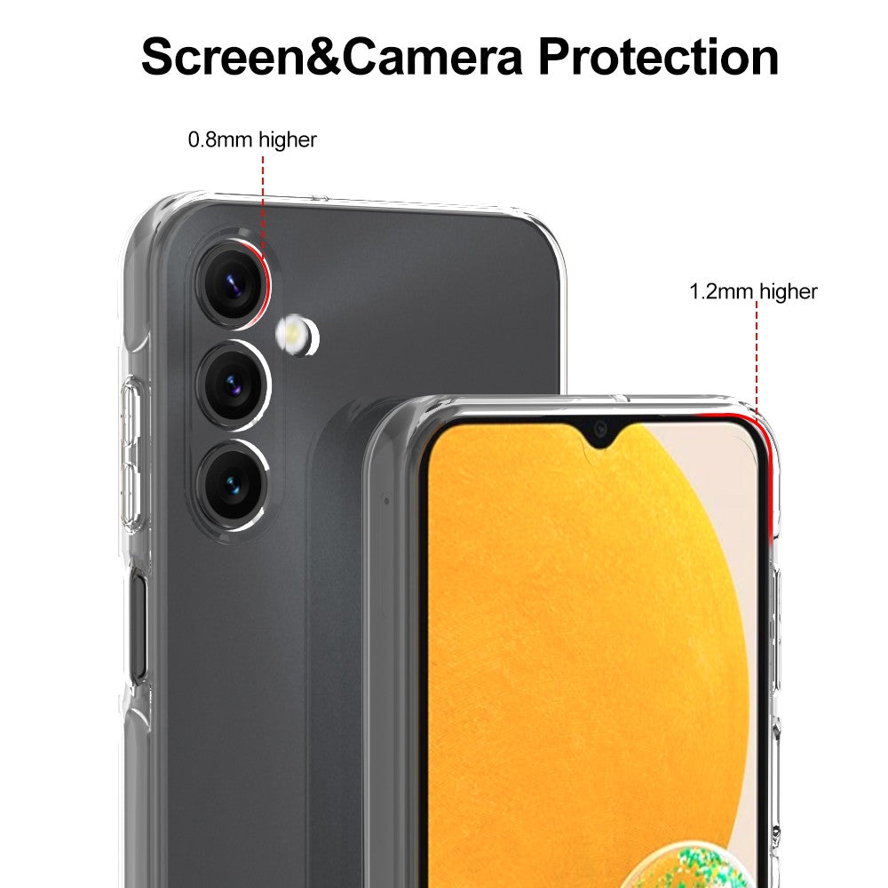 Silicone Transparente 2.0 TPU - Samsung Galaxy A15 (Proteção de Lente)