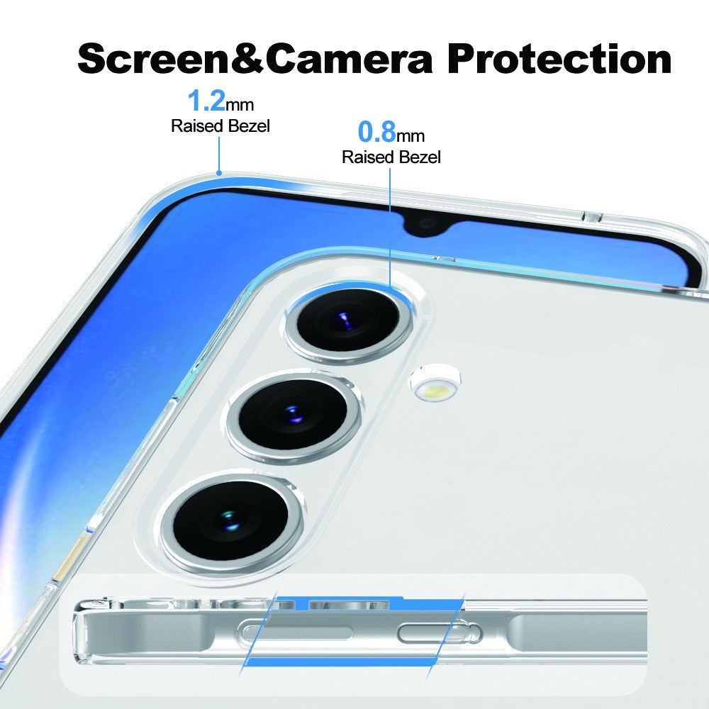 Silicone Transparente 2.0 TPU - Samsung Galaxy A35 5G (Proteção de Lente)
