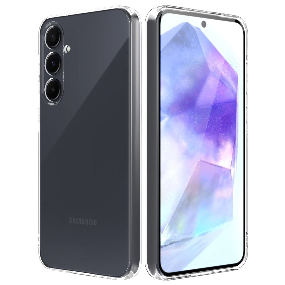 Silicone Transparente 2.0 TPU - Samsung Galaxy A55 5G (Proteção de Lente)