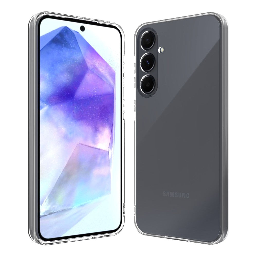 Silicone Transparente 2.0 TPU - Samsung Galaxy A55 5G (Proteção de Lente) - Default Title